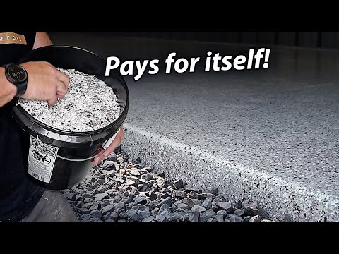 How To Boost Garage Value With Pro DIY Epoxy Flake Flooring