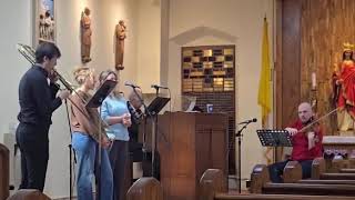 Eternal Father Strong to Save ~ Trombone ~ Allen Organ and String Accompaniment (Demo) 