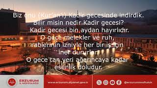 Kadir Gecemiz Mübarek Olsun