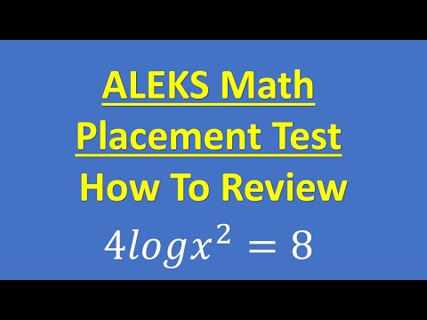 ALEKS Math - How To Review For The ALEKS Math...