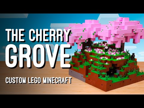 Cherry Grove Expansion | Custom LEGO Minecraft World