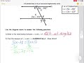Exploring Parallel Lines and Transversals in Algebra