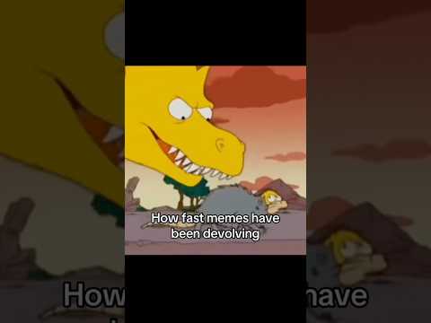 Memes nowadays are devolving ￼🎋🎋🎋 (Video by notrandom.67) #fyp #internetmemes #simpsons