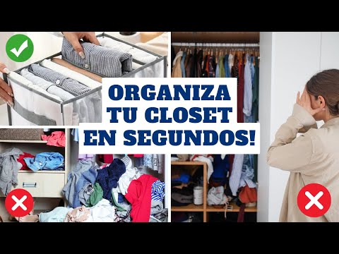 😱 12 ERRORES FATALES AL ORGANIZAR TU CLOSET! Tips de Experta en Limpieza y Organización