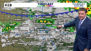 DFW Weather: Another cold front brings rain chances, dropping temps