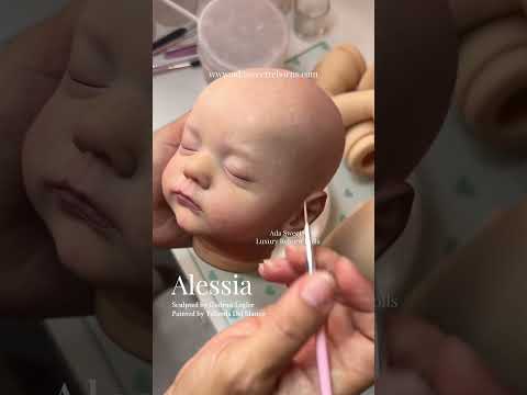 Detalles bebé reborn Alessia | Ada Sweet #bebereborn #rebornbaby #reborncommunity #reborndoll