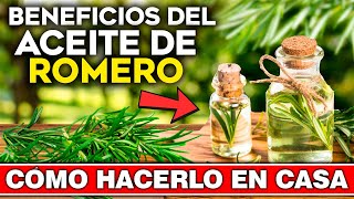 ENFERMEDADES que SANAN con ACEITE de ROMERO (CÓMO USARLO)