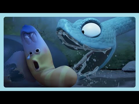 ¡El amarillo se lo come una serpiente! 😱 | LARVA | Wildbrain Niños