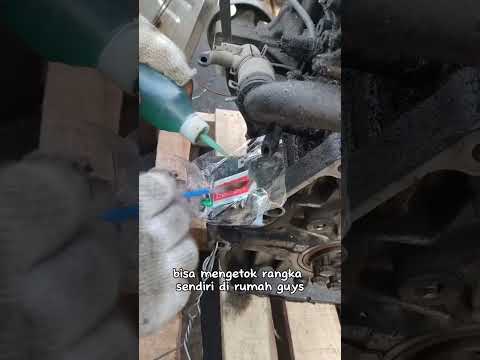 Mengganti nomor mesin motor di luar negeri