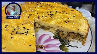 Готовлю этот быстрый пирог каждый день! Как приготовить Заливной пирог с курицей и грибами рецепт