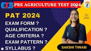 PAT Exam Form 2024 | Age Criteria | Qualification  | Exam Pattern  | Syllabus | MPESB 2024 |