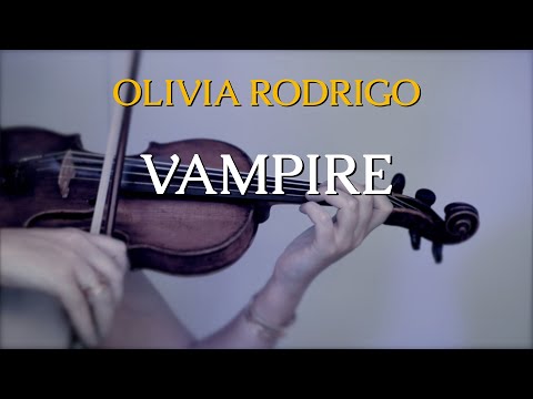 Olivia Rodrigo - Vampire for violin and piano (COVER)