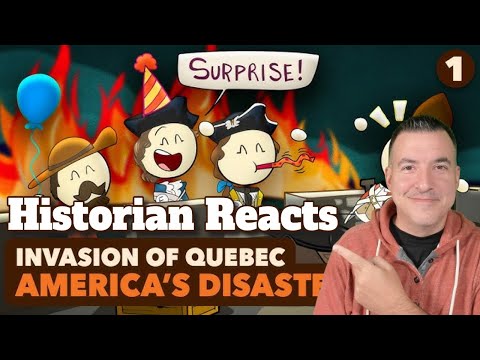 Invasion of Quebec Ep 1 & 2 - Extra History Reaction