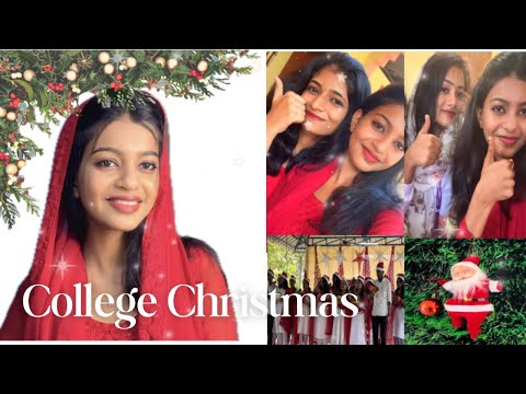 College Christmas Day 🎄❤️💃🏻| Dance | College | Celebration | @Diya_farzu