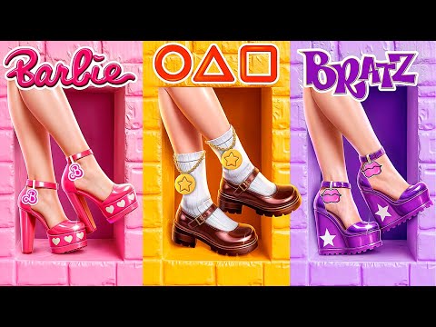 Barbie vs Bratz vs SG Doll! We Build a Tiny House!