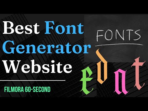 Best Font Generator Website of 2022