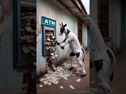 Cow Breaks Into ATM… What Happened Next