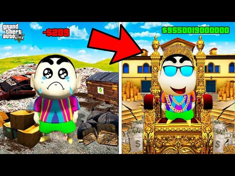 GTA 5 : SHINCHAN BECOME RICHEST PERSON IN GTA5 !