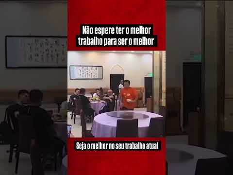 Antes de tudo seja bom no que já faz