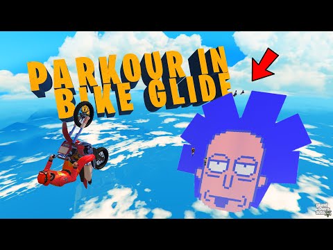 GTA 5 (Hindi): Parkour Me Gliding Ker Ke Pohuch Payenge?! 899.25% Failed Level | Funny Moment GTA