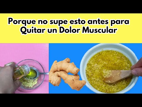 Como Usar el Aceite de Jengibre para Quitar el Dolor Muscular