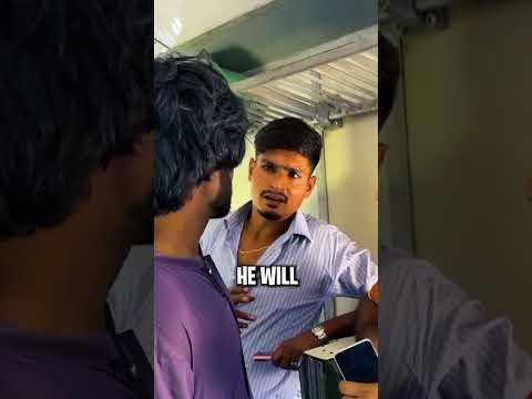 Stole the iPhone and asked the password with the same person😂