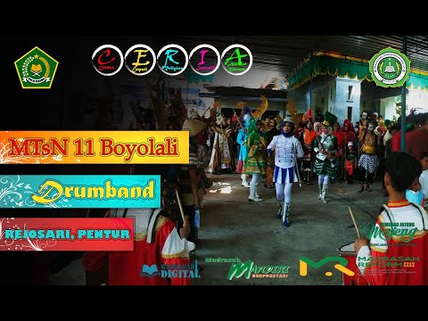 Drumband MTsN 11 Boyolali Perform di Rejosari, Pen