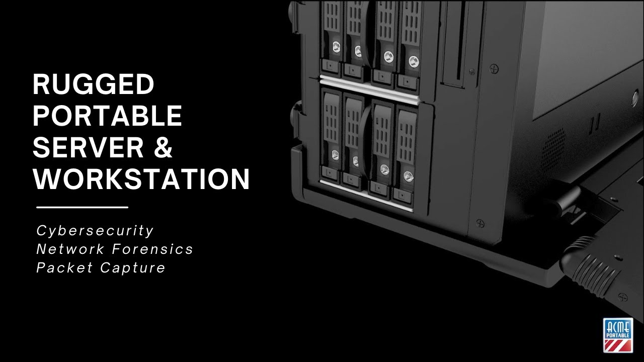 Portable Server System for Network Forensics & Cybersecurity