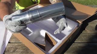 Danchel Outdoor Collapsible Titanium Wood Stove Unboxing