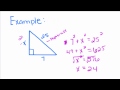Pythagorean Theorem Concepts