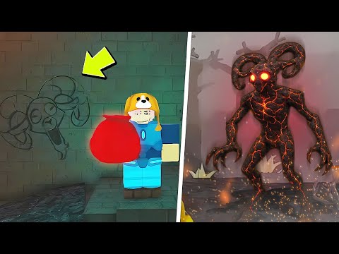 JOGUEI AS 4 CRIANÇAS NO VULCÃO E DESBLOQUEEI A NOVA CRIATURA DE LAVA EM 99 NOITES NA FLORESTA!