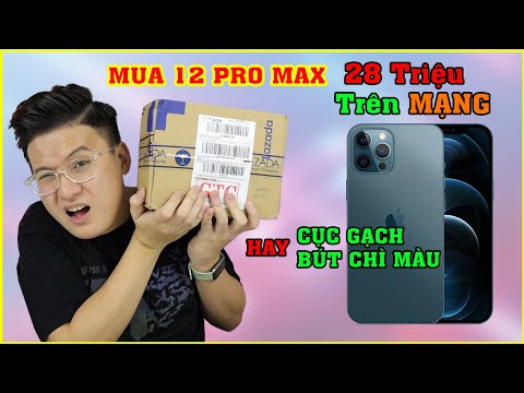 Chơi Lớn mua iPhone 12 Pro Max 28tr trên Mạng. Cục Gạch hay Bút Chì Màu đây?? | MUA HÀNG ONLINE