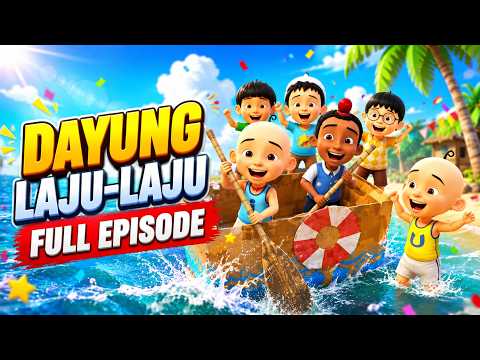 Upin & Ipin Terbaru - Dayung Laju laju Full Episode