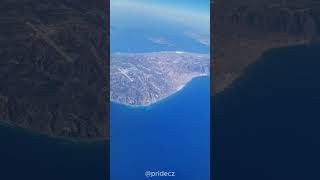 ✨ Flying Over Kos 🇬🇷 | Stunning Island View from a Plane Window ✈️🌊
