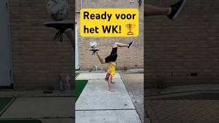 PUNTJES op de Ï voor WK Freestyle! 🇳🇱🫡🏆 #baileyfreestyle #freestyle #voetbal #wk #shorts #teamnl