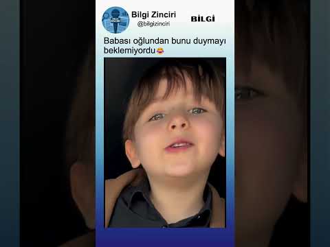 Babası Oğlundan Bunu Duymayı Beklemiyordu😂🤣