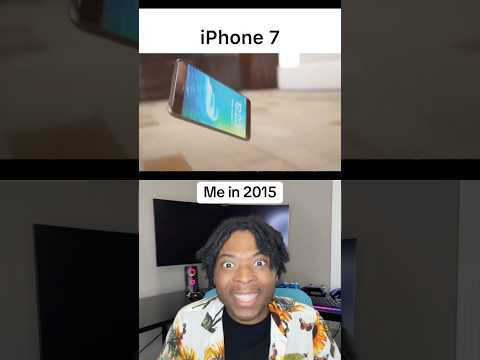 Me when iPhone 7 dropped in 2015 #relatable #funny #fyp