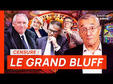 Censure, budget : LE GRAND BLUFF