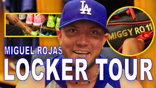 Locker Tour: Miguel Rojas, Los Angeles Dodgers