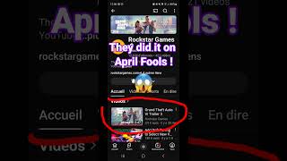 Did you think Rockstar could release trailer 3 on April Fools ? #gta6