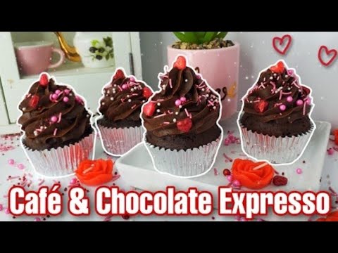 CUPCAKES DE CHOCOLATE Y CAFÉ EXPRESSO ☕️ | REPOSTERÍA CON LUDDYS