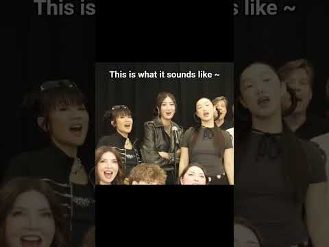 Our voices all combined ๐ฃ๏ธ