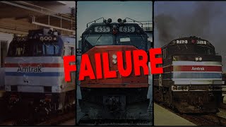 Why Amtrak's Early Locomotives Sucked