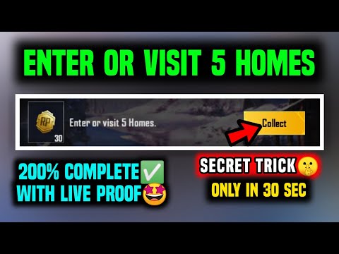 ENTER OR VISIT 5 HOMES