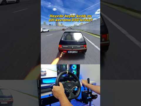 DSG DAĞITILDI MI ? ZORLAMAYA GELMEZ 😅 #keşfet #shorts #egzoz #makas