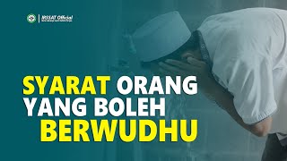 SYARAT SYAH WUDHU YANG BENAR - LENGKAP DENGAN TATA CARA DAN DOA NYA