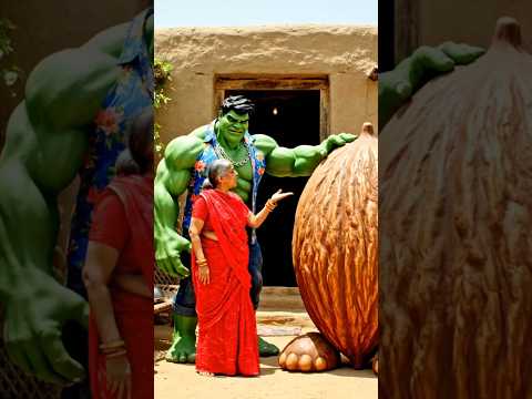 जब मां हल्क को बादाम लाने को कहती है तब हल्क जो करता है 🤣 #funny #trendingshorts