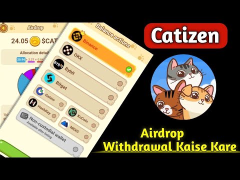 Catizen airdrop withdrawal process | Catizen Withdrawal Process In Bybit | Catizen Airdrop