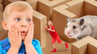 Labirinto de hamster e Aventuras Incríveis com Roma e Oliver!