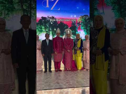 Pasangan Yang Hadir Di Pernikahan Zumi Zola dan Putri Zulhas #putrizulhas